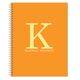 Large Initial Spiral Notebook Image 9 of 10